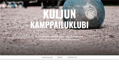 Desktop Screenshot of kamppailuklubi.fi